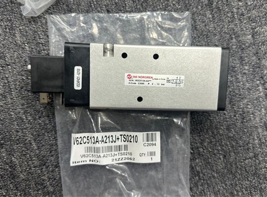 Norgren V60... V63 سری V62C513A-A218J ولول سولینوئید خلبان با ولتاژ کار 10-30 VDC و 8 ورودی دیجیتال