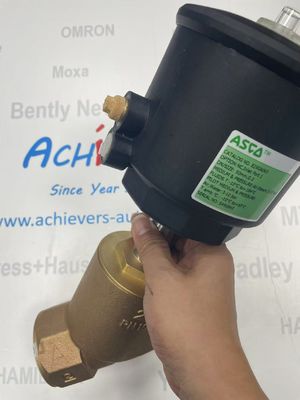ASCO E290A043 دریچه پیستون زاویه ای 200 146 چرخش 4...20 mA 0...20 mA محدوده سیگنال ورودی برای کاربردهای صنعتی