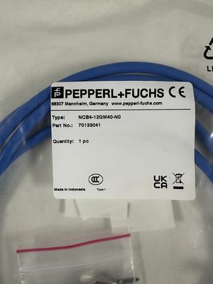 P&F NCB4-12GM40-N0 سنسور تحرکی با محفظه و ترمینال های پلاستیکی 1 محصول اتصال خروجی