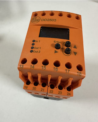 IFM DD2503 واحد ارزیابی نظارت بر سرعت با محدوده اندازه گیری -100 تا 600 °C و کنس جریان 3000