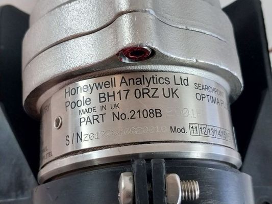 آشکارساز گاز Honeywell 2108b2001H Searchpoint Optima Plus با سرعت نامی 320 دور در دقیقه و اتصال فرآیند 1/4 اینچ NPT