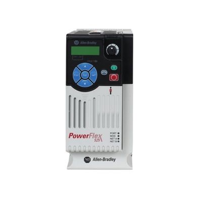 درایو AC PowerFlex 525 Allen-Bradley 25B-D2P3N114 با قابلیت تنظیم فرکانس، حداقل تولید گرما، پاسخ پله 2.5 میلی‌ثانیه
