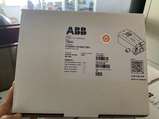 ABB V18345-1010421001 TZIDC دستگاه موقعیت دهی الکتروپنوماسی