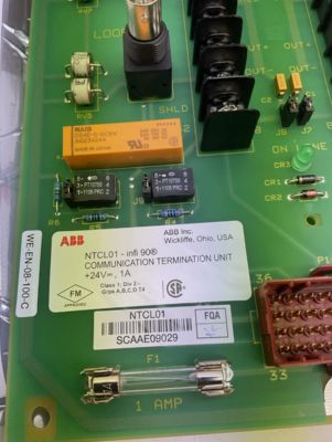 واحد انتهایی پیوند ارتباطات ABB NTCL01