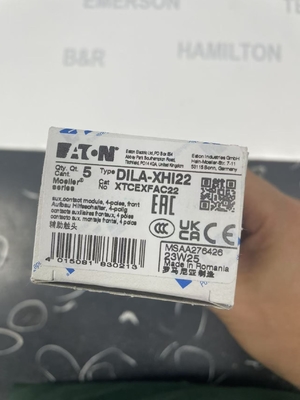ماژول تماس کمکی سری Eaton DILA-XHI22 Moeller با مواد مهر و موم NBR و تشخیص موقعیت سنسور هال