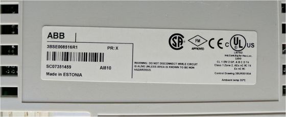 ABB 3BSE008516R1 ماژول ورودی آنالوگ AI810 12 بیتی ارتباط HART