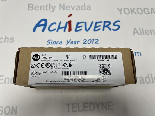 آلن-برادلی 1762-IF4 یک ماژول ورودی آنالوگ فشرده چهار (4) کانال دیفرانسیل است