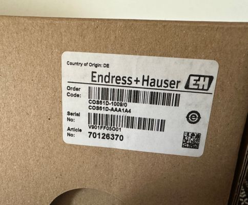 سنسور اکسیژن محلول نوری Endress Hauser COS61D-1009/0 Oxymax Memosens