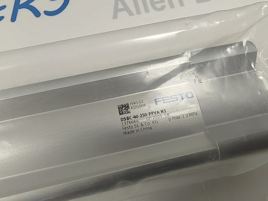 سیلندر پروفیل استاندارد ISO با کارایی بالا Festo DSBC-40-250-PPVA-N3 طراحی شده