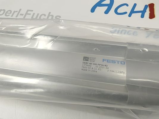 سیلندر پروفیل استاندارد ISO با مهندسی دقیق Festo DSBC-40-100-PPVA-N3