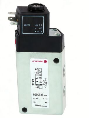 دریچه اسپول پیستون سری Norgren 26230 که به طور غیر مستقیم الکترومغناطیسی اجرا می شود