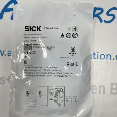 حسگر فوتوالکتریک مینیاتوری SICK GTB6-P1231