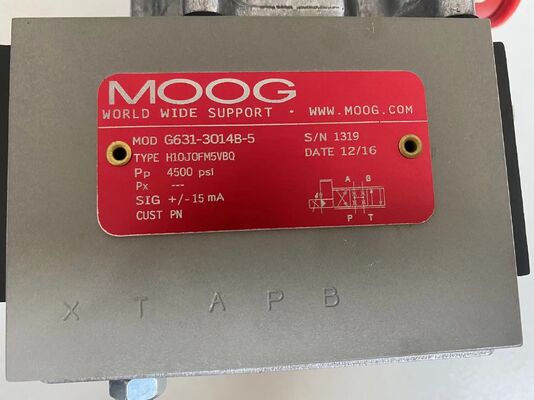 شیر سروو الکتروهیدرولیک MOOG G631-3014B-5