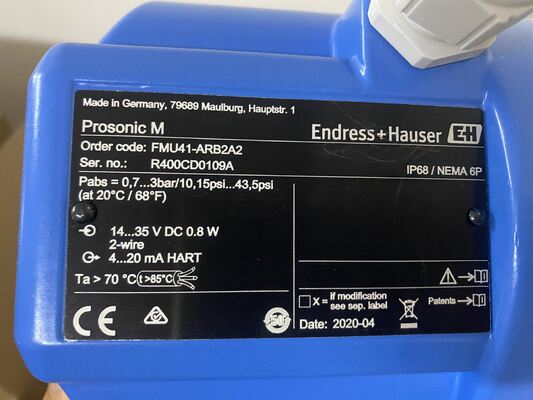 E+H FMU41-ARB2A2 پروسونک M فرستنده سطح فوق صوتی
