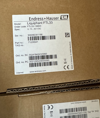 E+H FTL33-1369/0 Liquiphant Hygienic Vibronic Tuning Fork Level Switch (مبدل سطح فورک تنظیم کننده ویبرونیک مایع)