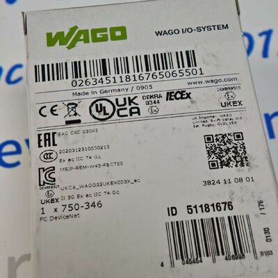 WAGO 750-346 دستگاه اتصال اتوبوس فلد نت ECO