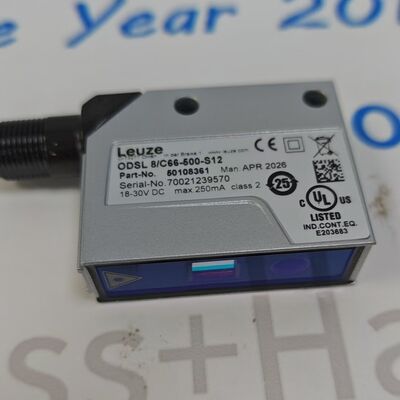 حسگر فاصله لیزر نوری Leuze ODSL 8C66-500-S12