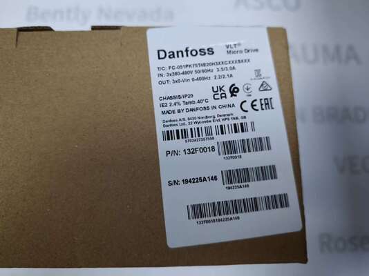 درایو فرکانس متغیر Danfoss 132F0018 VLT FC51 Micro Drive