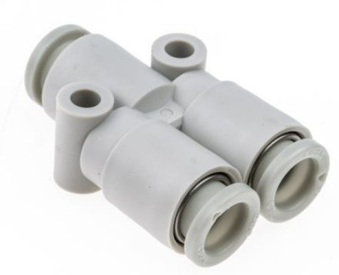 SMC KQ2U06-00A Fitting, Union Y, KQ2 FITNING محدوده فشار عملیاتی −100 KPa تا 1 MPa