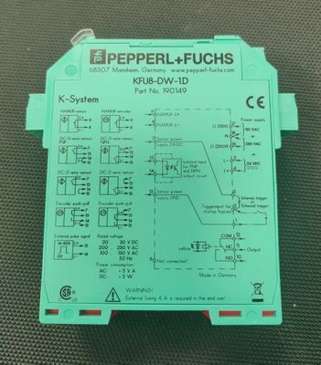اندازه گیری سرعت چرخش Pepperl + Fuchs KFU8-DW-1.D با فرکانس سوئیچ ≤ 10 هرتز و اندازه هدف 0.3 میلی متر