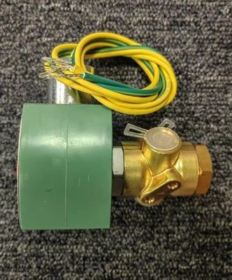 24 VDC درجه بندی منبع ورودی ASCO 8262G262 Red-Hat II دریچه های الکتروسیستم کار مستقیم نوع اجرای الکتروسیستم