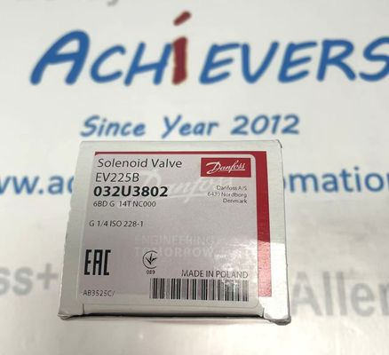 دریچه سولینوئید دانفوس، EV225B، عملکرد: NC، G، 1/2, 3 m3/h، PTFE 032U3805