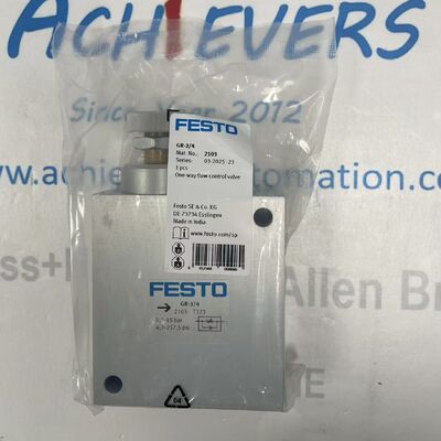 تنظیم کننده فشار با دقت بالا Festo GR-34 برای سیستم های پنوماتیک قابل اعتماد