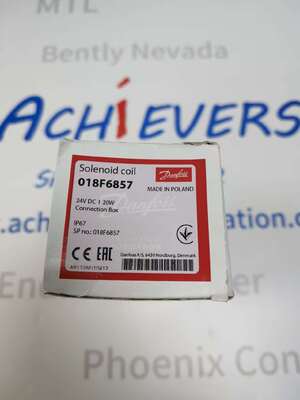 دانفوس 018F6857 سیم پیچ سولینوئید 24VDC IP67
