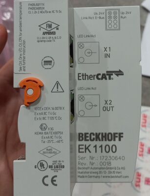 بِک هاف EK1100 EtherCAT Coupler