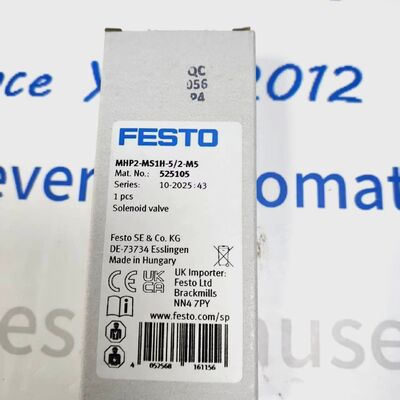 شیر برقی پاپتی پرسرعت Festo MHP2-MS1H-5/2-M5