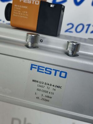FESTO MDH-52-34-D-4-24DC شیر برقی، مجموعه کویل شیر 24VDC