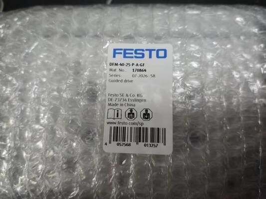 سیلندر پنوماتیک هدایت شونده FESTO DFM-40-25-PA-GF
